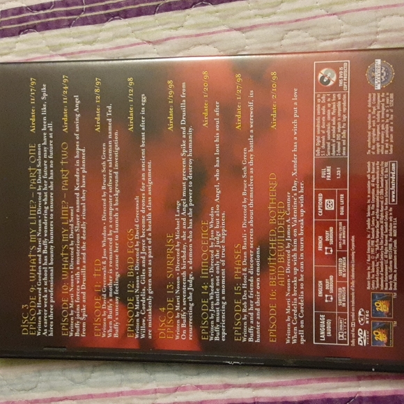 Buffy the Vampire Slayer season 2 box set - Picture 10 of 11